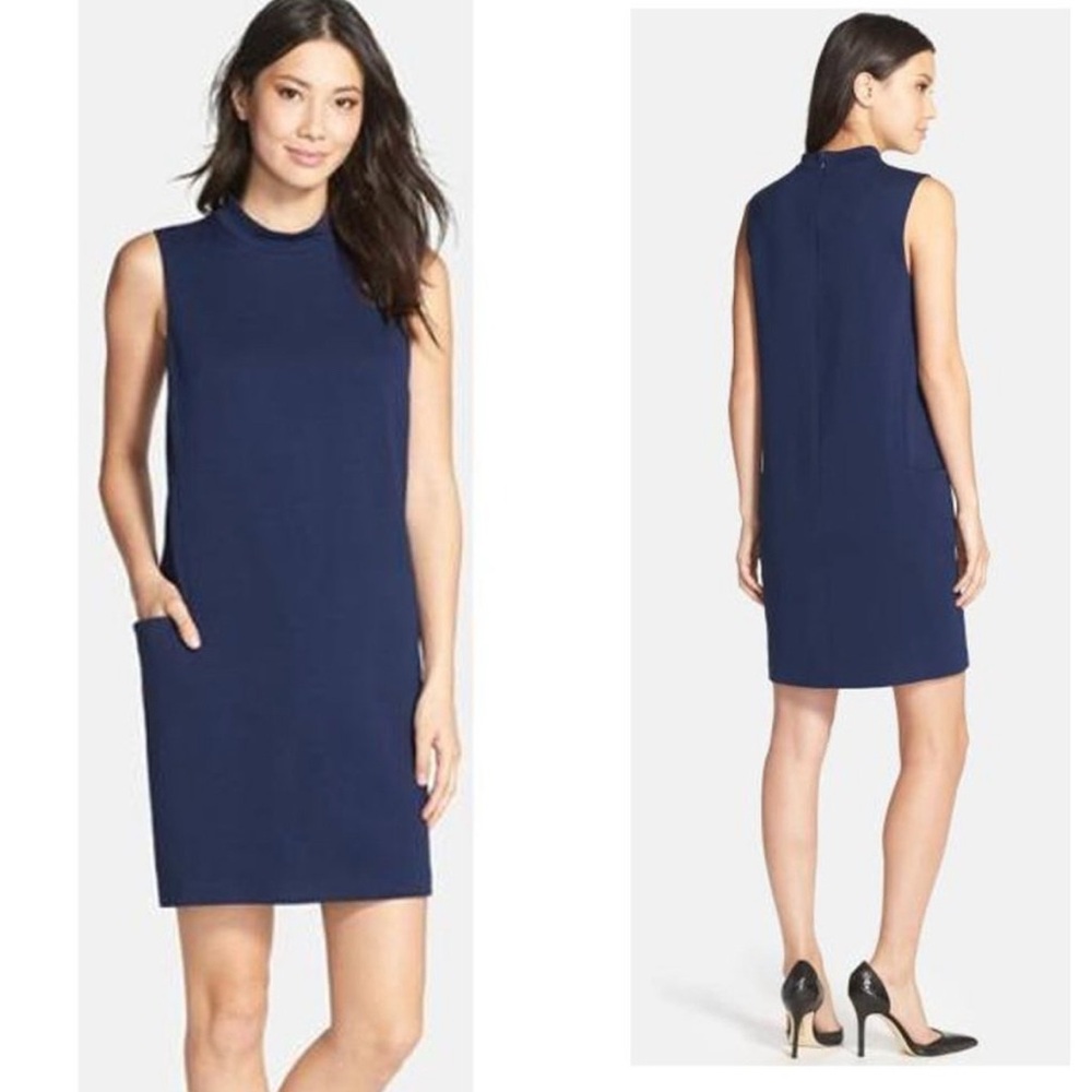 Betsey Johnson Sleeveless Dark Blue Mini Dress